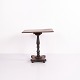 Antique Oak Pedestal Side Table with Tilt Top from the 1890s