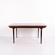 H. P. Hansen Rio Rosewood Dining Table with Draw Leaf Extension from the 1950s