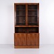 Carlo Jensen Two-Piece Rosewood Display Cabinet for Hundevad & Co. 1960s