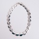 Sterling Silver Necklace 925S with Oval Links
