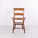 Antique Ladder Back Armchair with Turned Legs circa 1880–1900