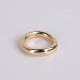 Ole Lynggaard ring crafted in 14-carat gold, engraved with the word "Love".