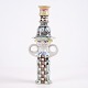 Danish Figural Candlestick in Hand-Painted Ceramic from 1967
