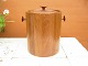 Ice bucket designed by Jens H. Qvistgaard in teak and in good condition. 
5000m2 showroom.
