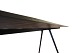 Spisebord, model Cph30, stel i sortbejdset eg og plade af sort linoleum af Ronan og Erwan Bouroullec.5000m2 udstilling.